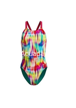 Balador chica speedo FL Printed Leaderback - Imagen 1