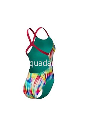Balador chica speedo FL Printed Leaderback - Imagen 2