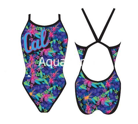 Bañador natación mujer Cal - Imagen 1