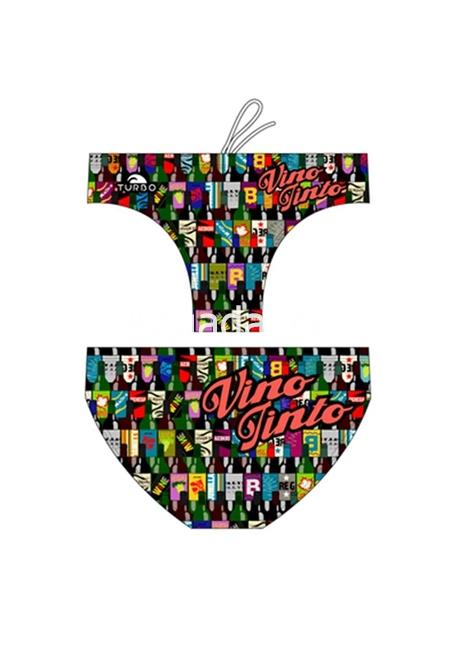 Bañador hombre vino tinto - Imagen 1