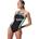 Bañador mujer  High Neck Splice Cross Back - Imagen 1