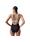 Bañador mujer  High Neck Splice Cross Back - Imagen 2