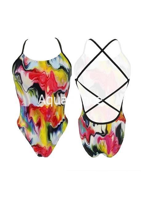 Bañador mujer sirene brillante - Imagen 1