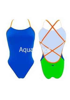 Bañador natación sirene tricolor - Imagen 1