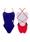 Bañador natación sirene tricolor - Imagen 2