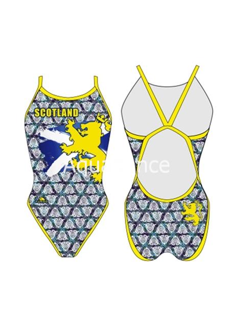 Bañador niña revolution scotland - Imagen 1