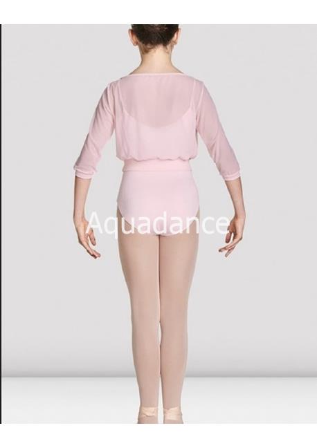 Chaqueta tull niña manga 3/4 Bloch - Imagen 2