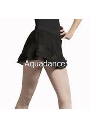 Falda de gasa bordada Mujer - Imagen 1