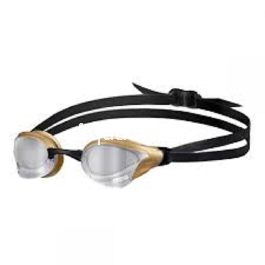 Gafa arena cobra swipe mirror silver-gold - Imagen 1