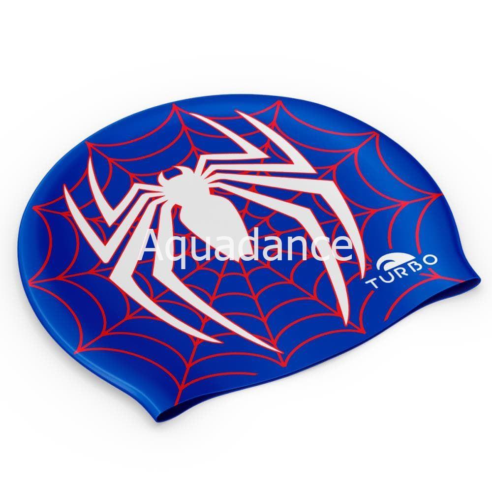 Gorro natación silicona SPIDER BLUE - Imagen 1