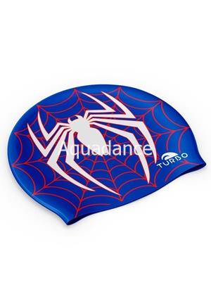 Gorro natación silicona SPIDER BLUE - Imagen 1