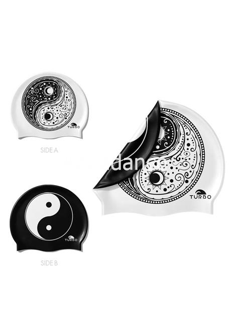 Gorro natación silicona  YING-YANG - Imagen 1