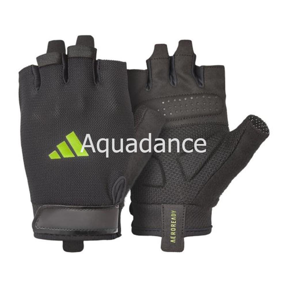 Guantes de entrenamiento ajustables essential verdes - Imagen 1