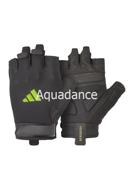 Guantes de entrenamiento ajustables essential verdes - Imagen 1