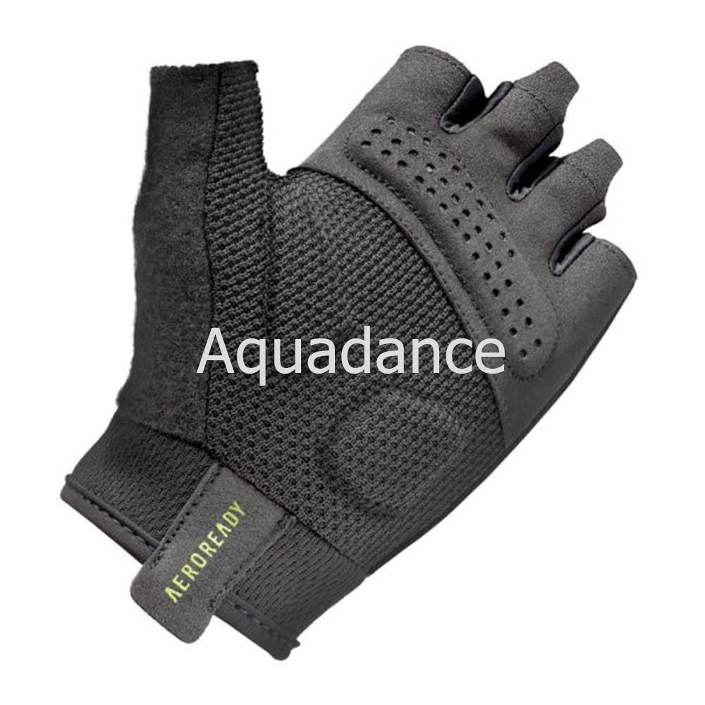 Guantes de entrenamiento ajustables essential verdes - Imagen 2