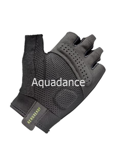 Guantes de entrenamiento ajustables essential verdes - Imagen 2