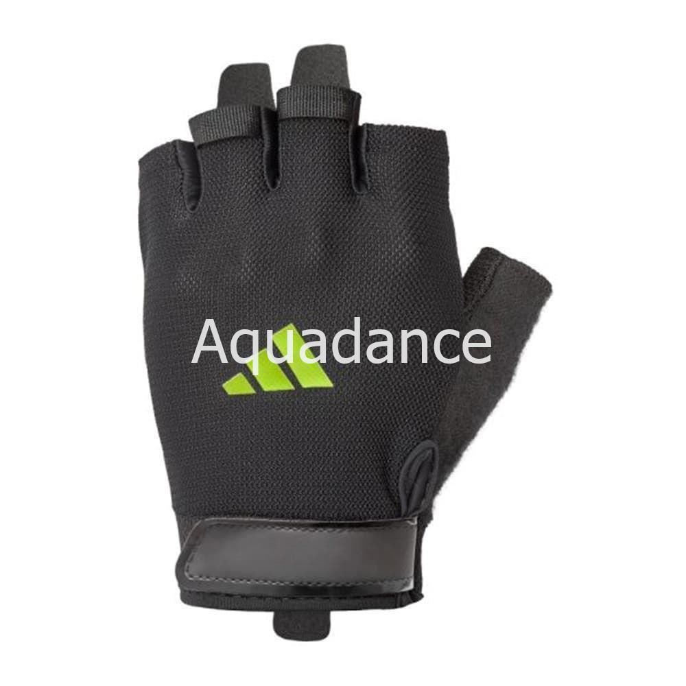 Guantes de entrenamiento ajustables essential verdes - Imagen 3