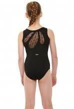 Maillot ballet niña lagrima en espalda - Imagen 1