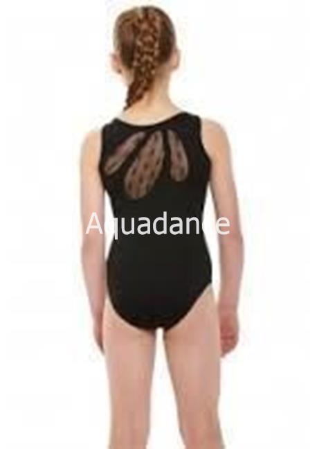 Maillot ballet niña lagrima en espalda - Imagen 1