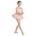 Maillot ballet niña mangas de encaje - Imagen 1