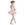 Maillot ballet niña mangas de encaje - Imagen 2