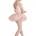Maillot ballet niña mangas de encaje - Imagen 2