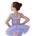 Maillot Ballet niña mangas lentejuelas - Imagen 1