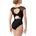 Maillot bloch boat neck lace print - Imagen 2