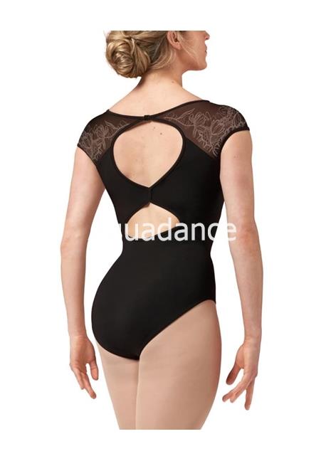 Maillot bloch boat neck lace print - Imagen 2