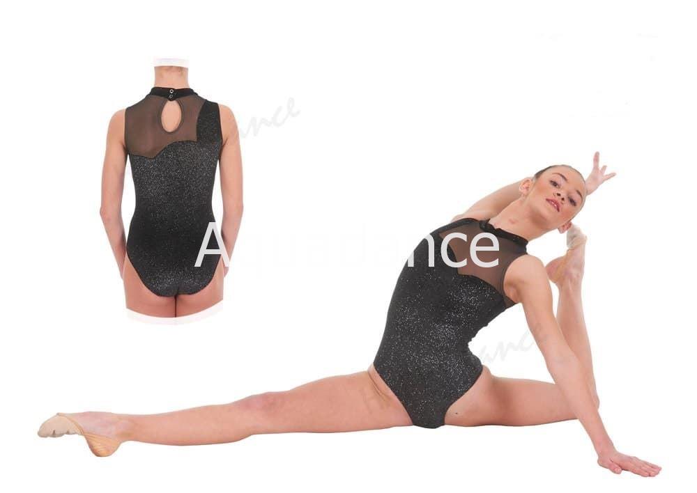 Maillot brillos gimnasia ritmica - Imagen 1