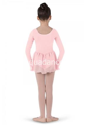 Maillot de manga larga con falda - Imagen 2