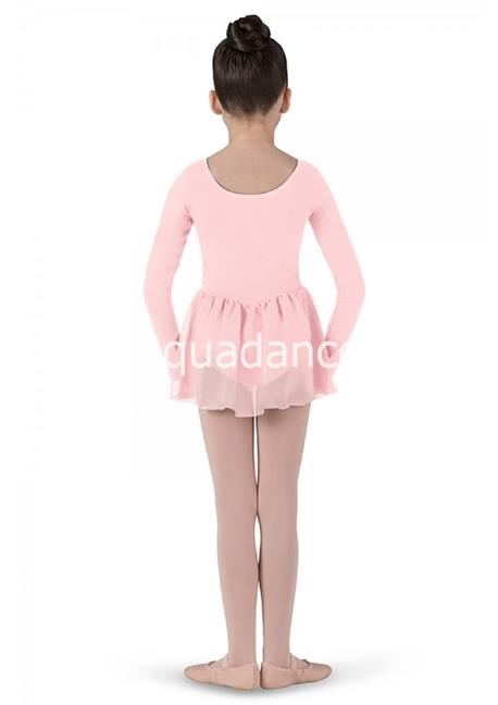 Maillot de manga larga con falda - Imagen 2