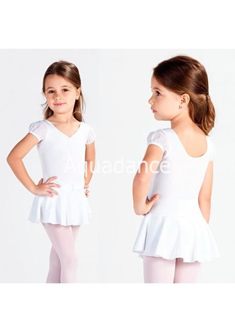 Maillot manga Corta con falda   - Imagen 1