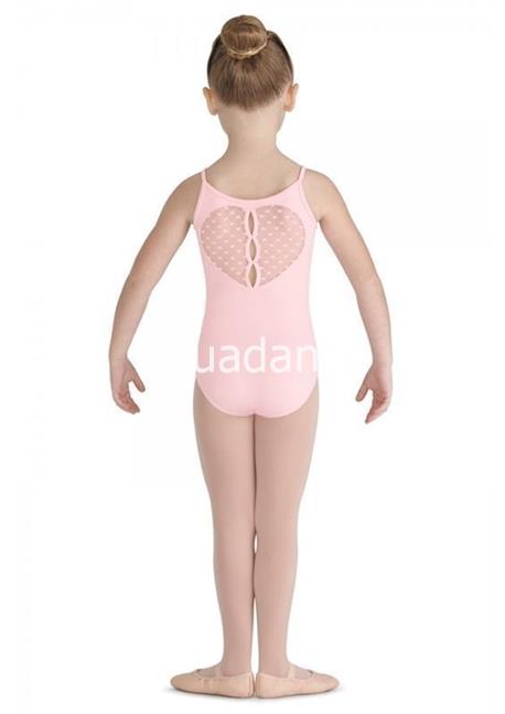 Maillot niña encaje corazon en espalda - Imagen 1