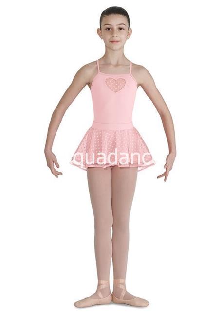 Maillot niña encaje corazón en pecho - Imagen 1