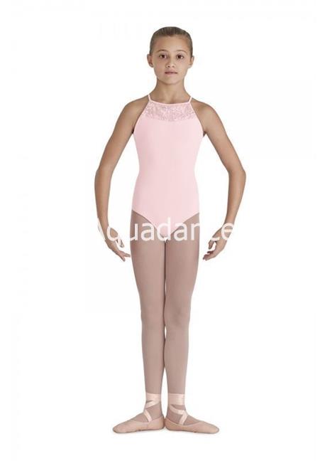 Maillot niña encaje delantero - Imagen 1