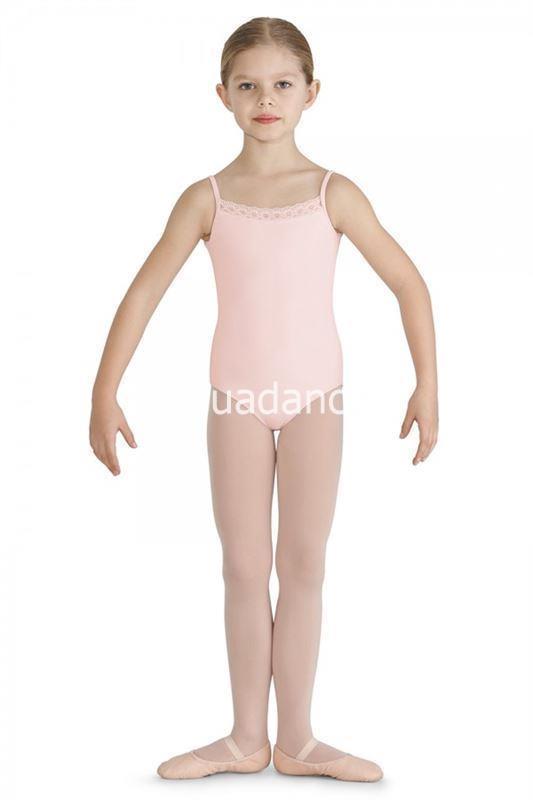 Maillot niña encaje espalda  Bloch - Maillot Ballet niña