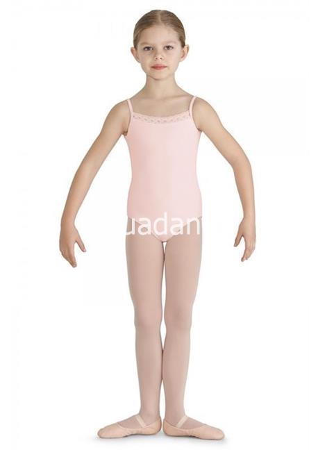 Maillot niña encaje espalda en V - Imagen 2