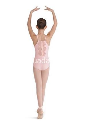 Maillot niña encaje espalda - Imagen 1