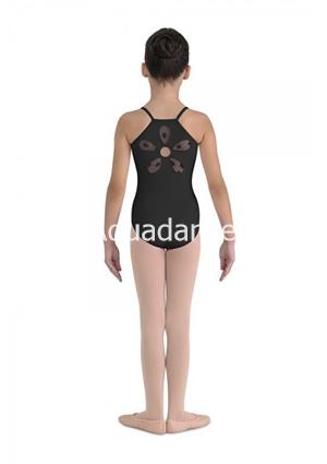 Maillot niña flor tul en espalda - Imagen 1