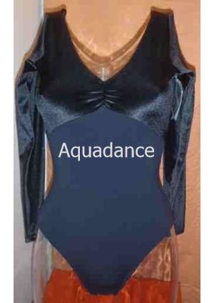 So Dança Maillot Ballet manga Larga terciopelo - Imagen 1