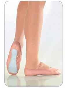 Zapatilla media punta piel So Dança adulto - Imagen 1