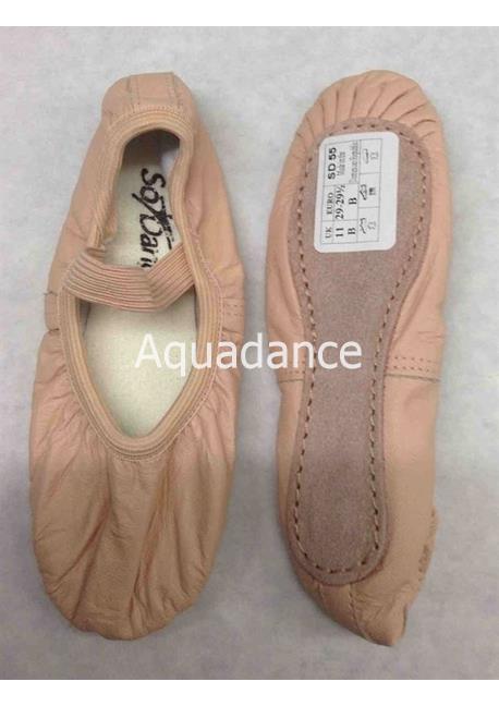 Zapatilla media punta piel Sodança sin cordon de ajuste - Imagen 2